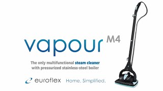 EUROFLEX VAPOUR M4  Hybrid Steam Cleaner [upl. by Rurik]