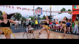 Mestizos Dance Group  Baile La Calle Carnival  Rositas Place [upl. by Aleunam277]