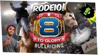 🔴Jogo de Rodeio 8 to Glory  Bull Riding Gameplay Android [upl. by Otrebron]