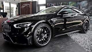 2021 Mercedes AMG GT 53  Exterior and interior Details Wild Sedan [upl. by Anyah]