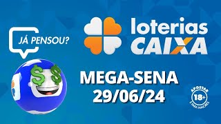 Resultado da MegaSena  Concurso nº 2743  29062024 [upl. by Vitale158]