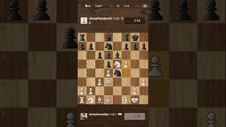 The opponents Bishop is trapped chess chesstrap hikaru magnus [upl. by Dorej]