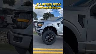 4” BDS LIFTED 2024 Akins Ford F150Iconic Silver XLT EVEREST Edition [upl. by Ayidan]