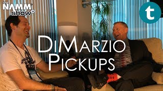 NAMM 2018  Larry DiMarzio  New Pickups 2018  Interview amp Demo [upl. by Daffi]