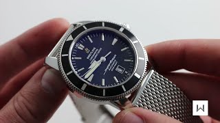 Breitling SuperOcean Heritage 46 Ref A1732024B868 Watch Review [upl. by Morris]