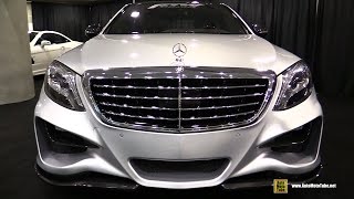 2015 Mercedes Benz SClass S550 Lorinser  Exterior Walkaround  2014 Los Angele Auto Show [upl. by Anwat]