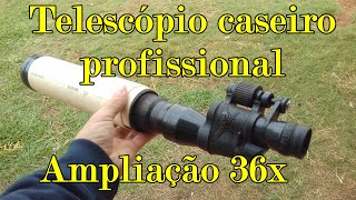 Como fazer um telescópio caseiro [upl. by Amaral459]