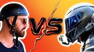 Full Face VS Half Helmet  Which One Should You Choose [upl. by Ardnasirhc608]