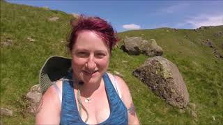 Wild Camp at Stickle tarn Langdale The lake district [upl. by Annua]