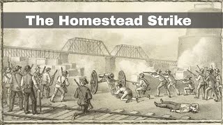 6th July 1892 The Homestead Strike sees Pinkerton agents fight striking steelworkers [upl. by Helli]