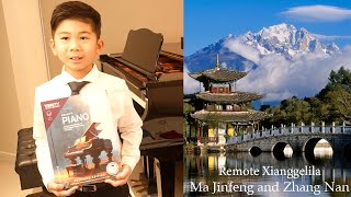 Trinity College London Grade 8 piano Remote Xianggelila by Ma Jinfeng and Zhang Nan Maxwell 8 yo [upl. by Drofniw]