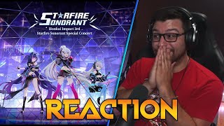 Reaction Starfire Sonorant Concert  Honkai Impact 3rd [upl. by Nolra]