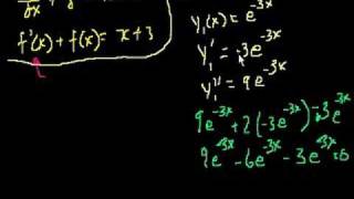 What is a differential equation [upl. by Anerat]