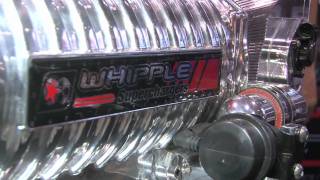 Whipple Twin Screw Superchargers from 4 to 10 cylinder engines at PRI 2011 [upl. by Urdna]