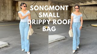 Loewe Puzzle Bag Dupe Songmont Small Drippy Roof Bag Review and comparison [upl. by Beisel]