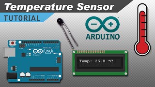 Make an Arduino Temperature Sensor Thermistor Tutorial [upl. by Rotciv]