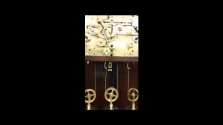 Setting the beat of a grandfather clock [upl. by Reinhardt]