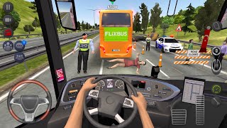 Europe Bus Accident 🚍👮‍♂️ Bus Simulator  Ultimate Multiplayer Bus Wheels Games Android [upl. by Aljan]