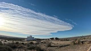 Time Lapse Video  Altocumulus Standing Lenticular Clouds ACSL [upl. by Binetta716]