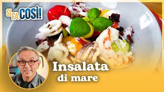 Insalata di mare  Si fa così  Chef BRUNO BARBIERI [upl. by Duhl]