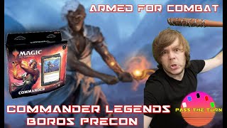 MTG EDH ARMED FOR COMBAT COMMANDER LEGENDS PRECON DECKLIST AND THOUGHTS [upl. by Navinod]