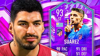 EL PISTOLERO 🔫 93 FUT BIRTHDAY SUAREZ PLAYER REVIEW  FIFA 22 Ultimate Team [upl. by Menides]