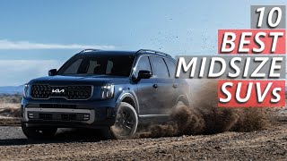 10 BEST Mid Sized 3 Row SUV As Per Consumer Reports [upl. by Jurkoic]