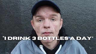 Homeless man from Glasgow speaks on alcohol addiction struggles  London Street Interview [upl. by Arad]