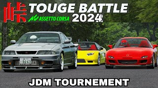 JDM SHOWDOWN Assetto Corsa  Touge Battle [upl. by Esme]