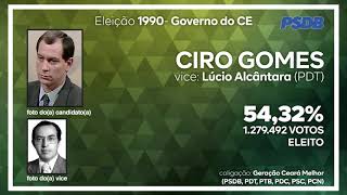 Eleições 1990  quotJinglequot de Ciro Gomes candidato a governador do Ceará [upl. by Einattirb]