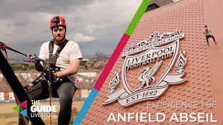 Watch as Josh takes on The Anfield Abseil  The Guide Liverpool [upl. by Nat604]