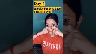 Exercise for eyes bags amp hooded eyesfaceliftfacemassagefaceyogaexerciseshealthylifestylelike [upl. by Oralia]