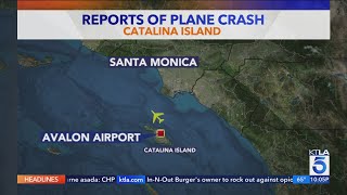 Reports of plane crash on Catalina Island [upl. by Ahsiuqram]