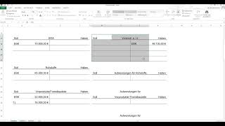 Buchen von Bestandsveränderungen GANZE Aufgabe von EBK bis SBK bestandsorientiert IKSTK2103 [upl. by Boggs]