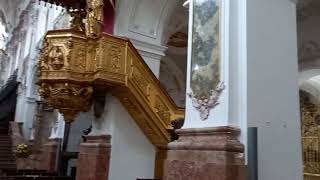 Freising CathedralInside Beautiful Church ViewsFreising ChurchGermany livingabroadlifestyle [upl. by Chap]