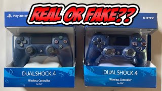 PS4 Controller Real VS Fake  How to Tell Difference [upl. by Anasus585]