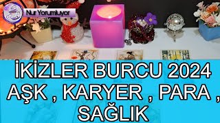 İKİZLER ❄️ YÜKSELEN ❄️ İKİZLER BURCU 2024 ASK  PARA  KARYER  SAĞLIK TAROT AÇILIMI burçyorumları [upl. by Tace]