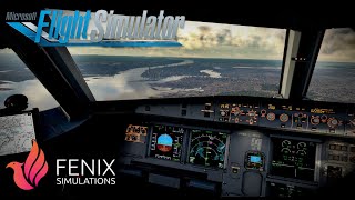 MSFS  FENIX A320  FSRealistic Pro  Expressway Visual 31 LaGuardia Airport KLGALGA [upl. by Rugen]