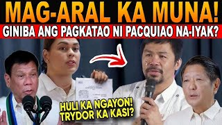 BREAKING NEWS NaSh0cked si Pacquia0 NAEYAK DiMakapaniwala sa Matinding Ut0s REACTION VIDEO [upl. by Anirtik]