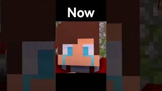 Now VS Then minecraft [upl. by Sueddaht]