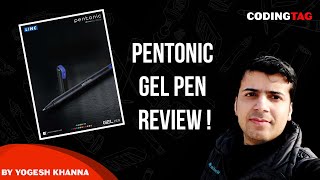 Pentonic GEL Pen Review  LINC  Waterproof Gel Ink  Why use Pentonic Pen  Why Best Pen for Exams [upl. by Eceinhoj316]