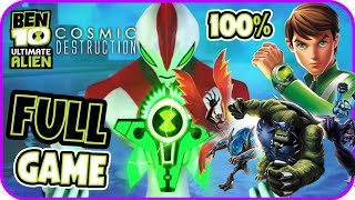 Ben 10 Cosmic Destruction Walkthrough 100 FULL GAME Longplay PS3 X360 PS2 PSP Wii [upl. by Alesig]