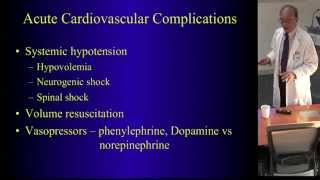 Ep 3  Spinal Cord Injury and CV System amp Autonomic Hyperreflexia by Arthur M Lam MD [upl. by Zara]