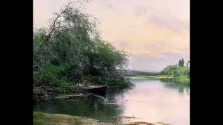 Emilio SánchezPerrier  A Quiet Afternoon on the River 18551907 [upl. by Eustis]