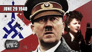 044  Hitler ❤️Paris  German Victory in France  WW2  June 29 1940 [upl. by Dart]