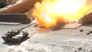 ᴴᴰ Tanks with GoPros™  get destroyed in Jobar Syria ♦ subtitles ♦ [upl. by Desirae959]