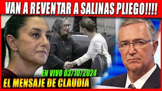 POLO PUGA JUEVES ¡FUERTE MENSAJE DE LA PRESIDENTA SALINAS PLIEGO SE ENTERA [upl. by Alvina]