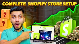 Full Shopify Store Setup Course For Dropshipping amp Ecommerce 🤯  2024 Edition [upl. by Lorn]