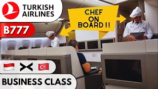 4K Turkish Business Class 777300ER Review  Roundtrip Jakarta CGK Istanbul IST  Turkish Lounge [upl. by Ainolloppa785]