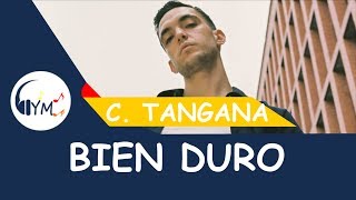 C Tangana  Bien Duro Letra Oficial [upl. by Fatma]